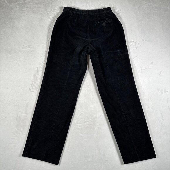 Brooks Brothers Pants Women Size 10 Corduroy High Rise Slash Pockets W28 L29 EUC - Picture 8 of 9